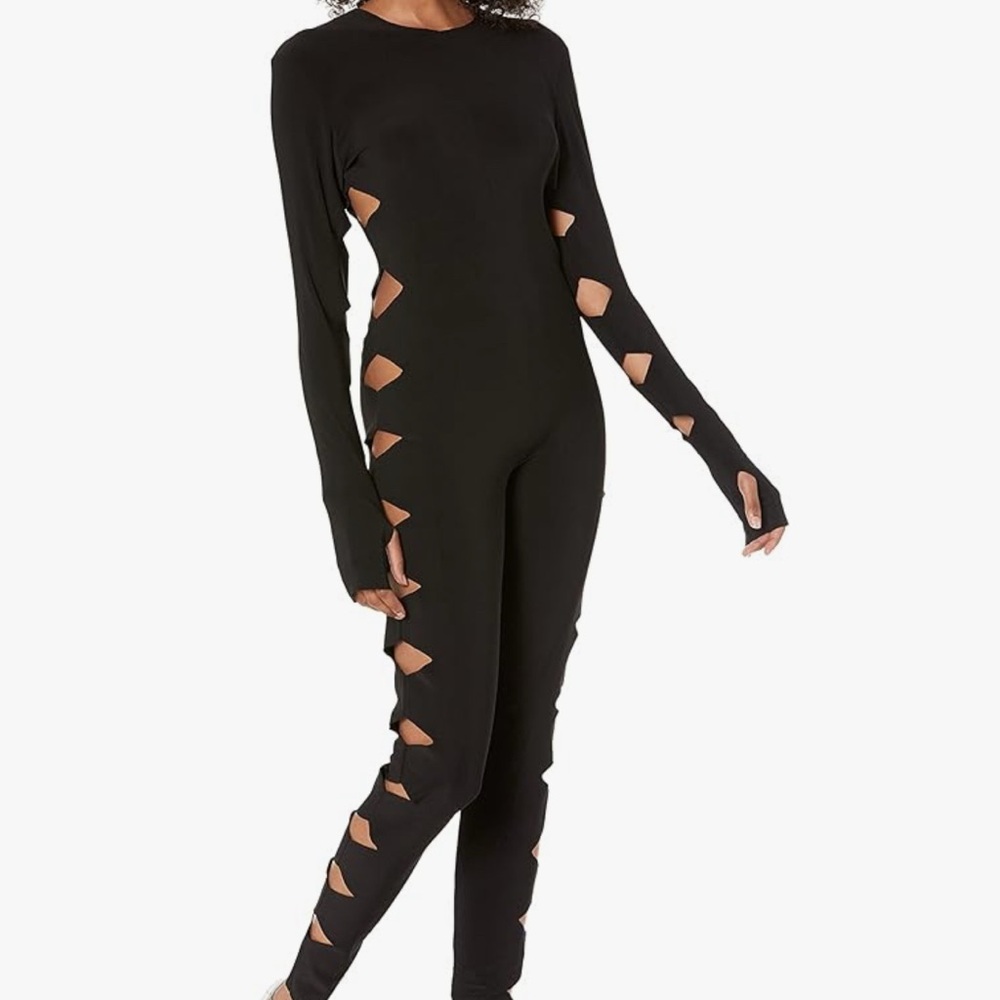 Norma Kamali Alligator Catsuit